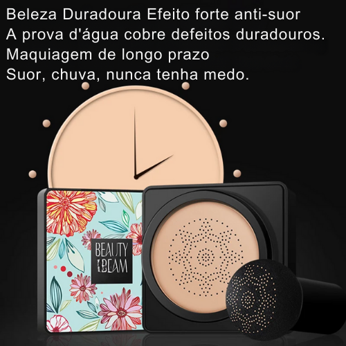Cc Creme Clareamento de Cabeça de Cogumelo, Corretivo, Maquiagem, Controle de Óleo, maquiagem profissional.