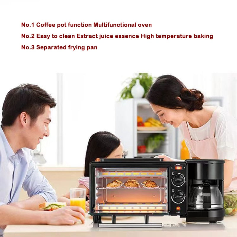 Forno Elétrico e Cafeteria última geração. 3 em 1