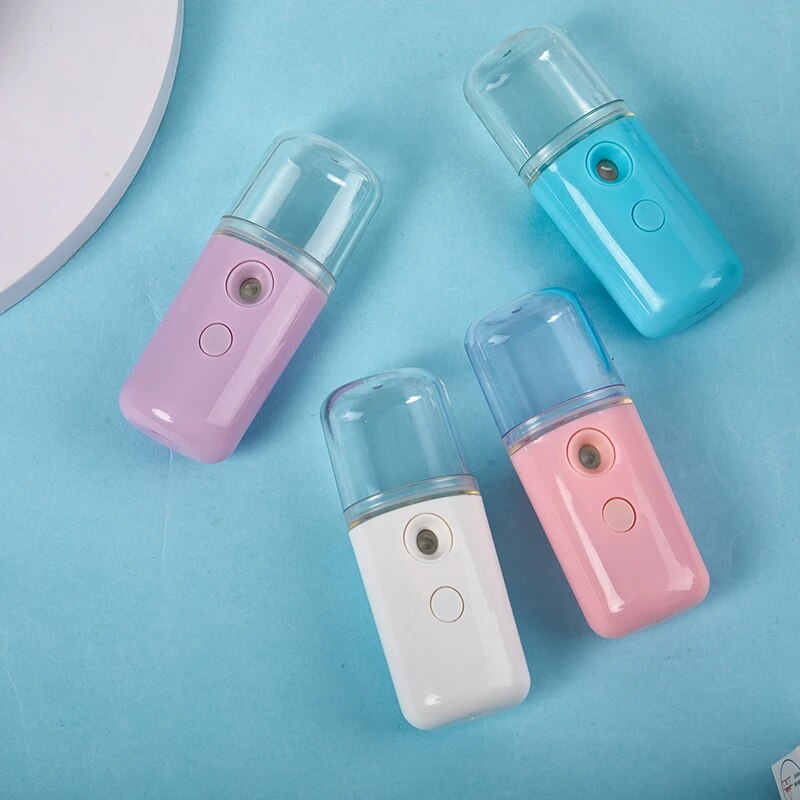 Umidificador Portátil, Carregamento USB, Replenizador de Água, Beleza, Hidratantes, Cuidados com a Pele.