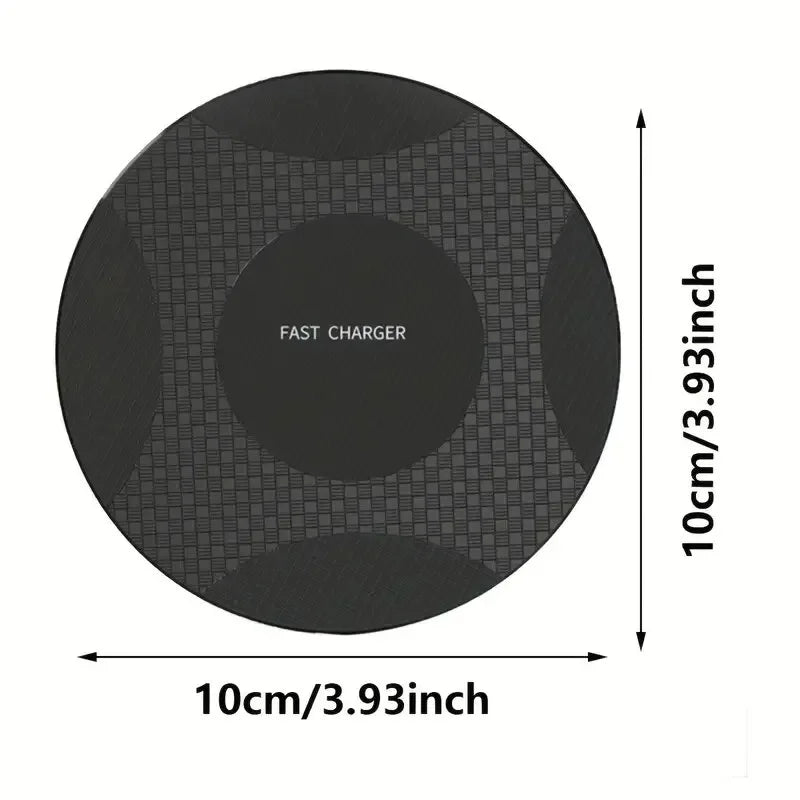 Carregador 10W Wireless Pad Ultra-Fino iPhone - Samsung .