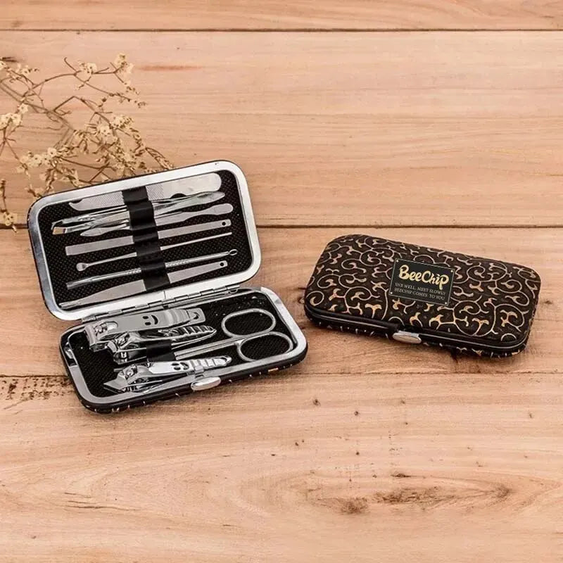 Conjunto de Ferramentas - 11PCS = Creativo Smiley Unhasl Ferramentas de Unhasl Facil Corte e Forma; Clippers Unhas e Tesouras,