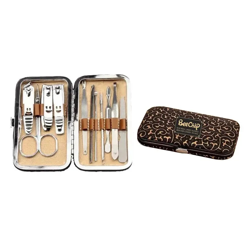 Conjunto de Ferramentas - 11PCS = Creativo Smiley Unhasl Ferramentas de Unhasl Facil Corte e Forma; Clippers Unhas e Tesouras,