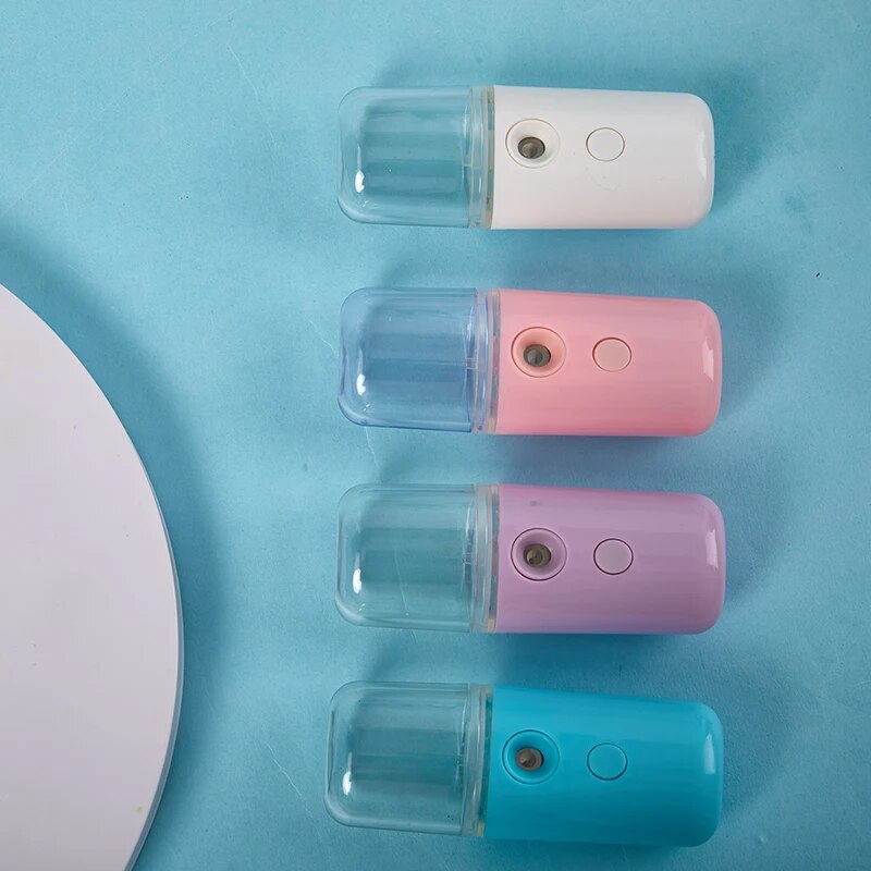 Umidificador Portátil, Carregamento USB, Replenizador de Água, Beleza, Hidratantes, Cuidados com a Pele.