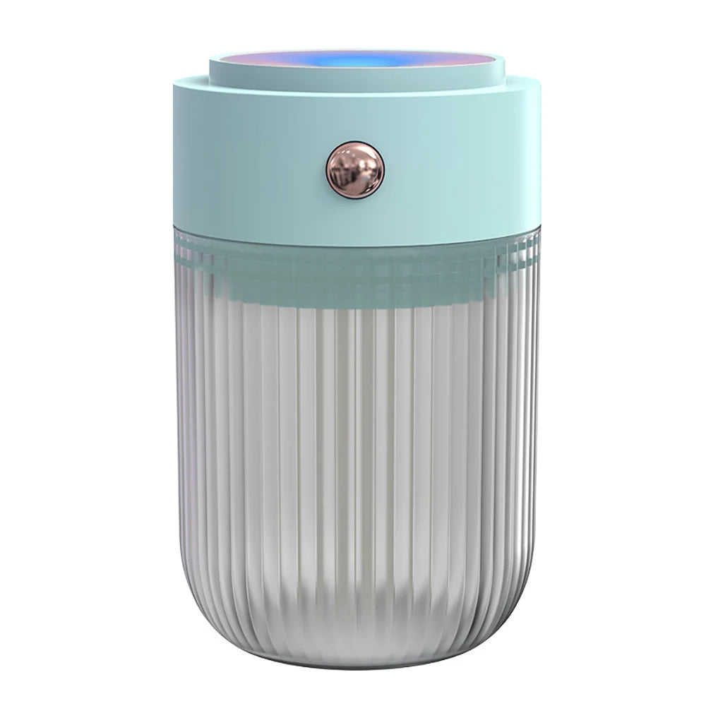 Umidificador Difusor Óleo Essencial Perfume para Quartos, Umidificador de Carros e Luz Noturna; 150 e 250 ml.
