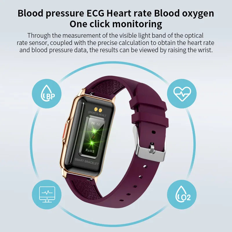 Relógio Inteligente Lige Feminino Masculino bluetooth conectado, telefone, música fitness Monitor de sono 1.47"...