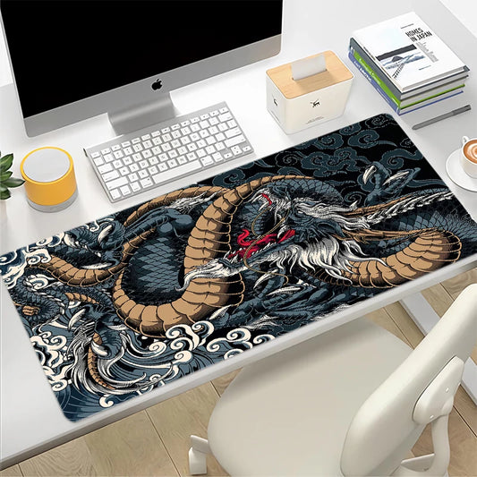 Mouse Pad Estilo Chines Gaming Acessório Carpete Deskmat Keyboard Pad