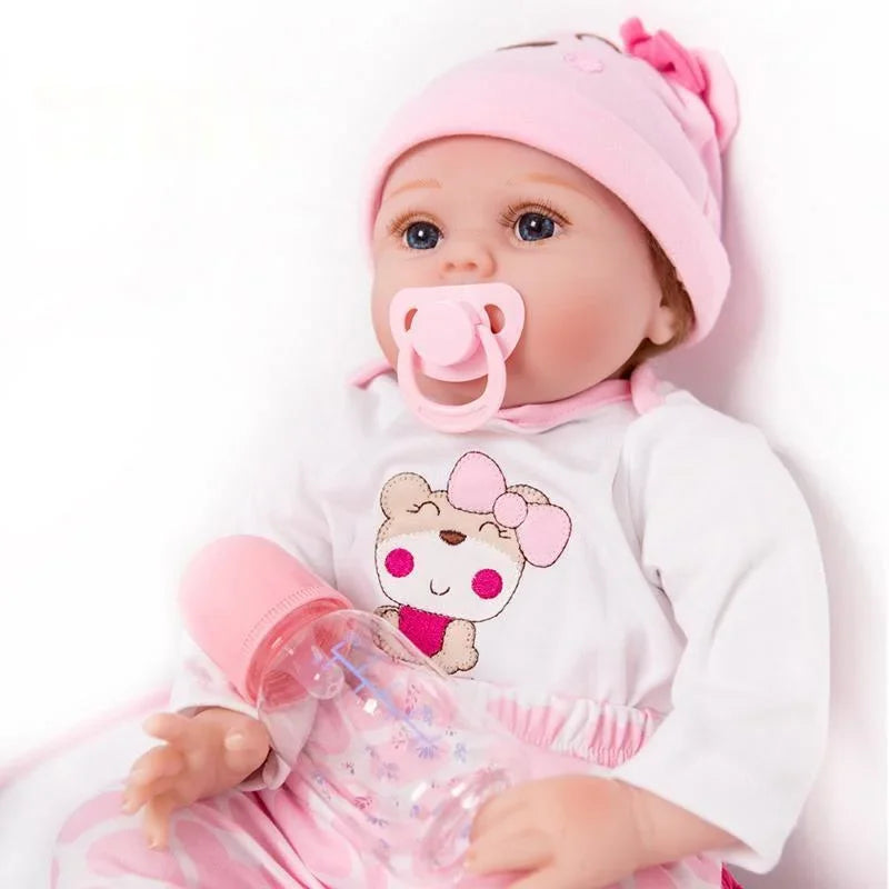 Boneca Silicone Reborn Realistas Playmate Presente.