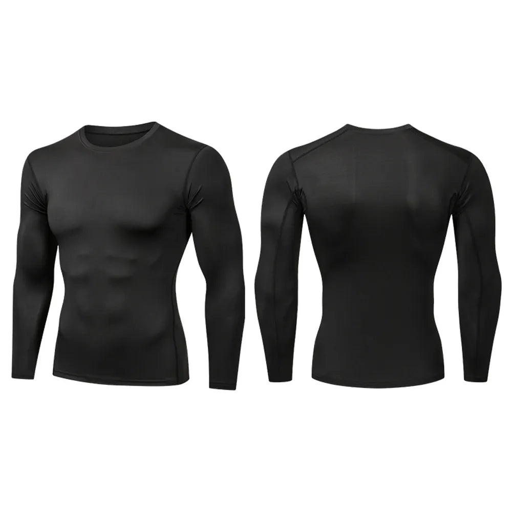 Camisas Longa Ginastica T-shirt Compressão - Fitness -