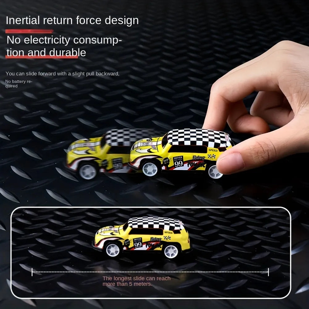 Carros Brinquedos, Fricção Metal com Mini pista, Kit 30 e 50 Pçs.