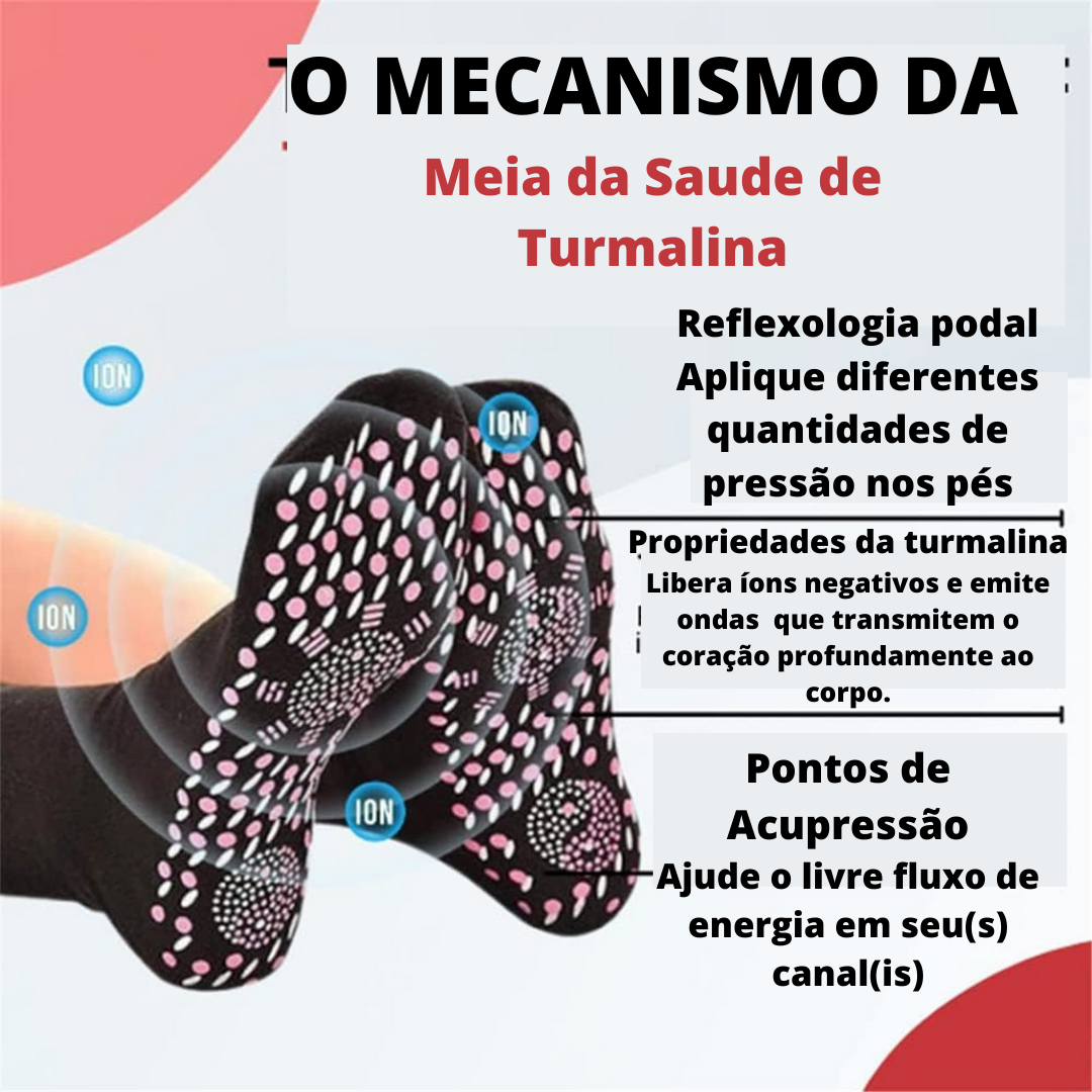 Meia de Massagem Estática