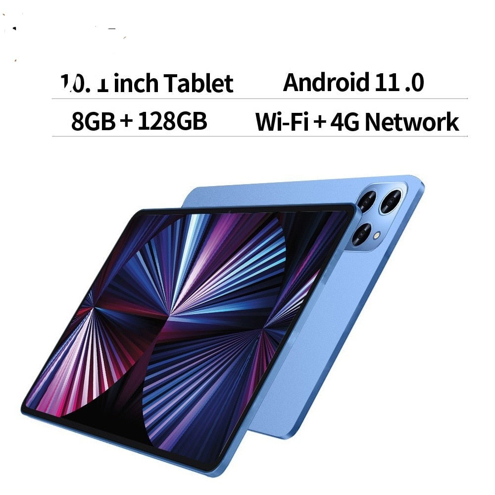 Tablets Android 11 Octa Core 8GB RAM 128GB ROM Dual 4G